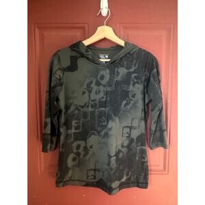 Mountain Hardwear 3/4 Sleeve Active Wear Hoodie